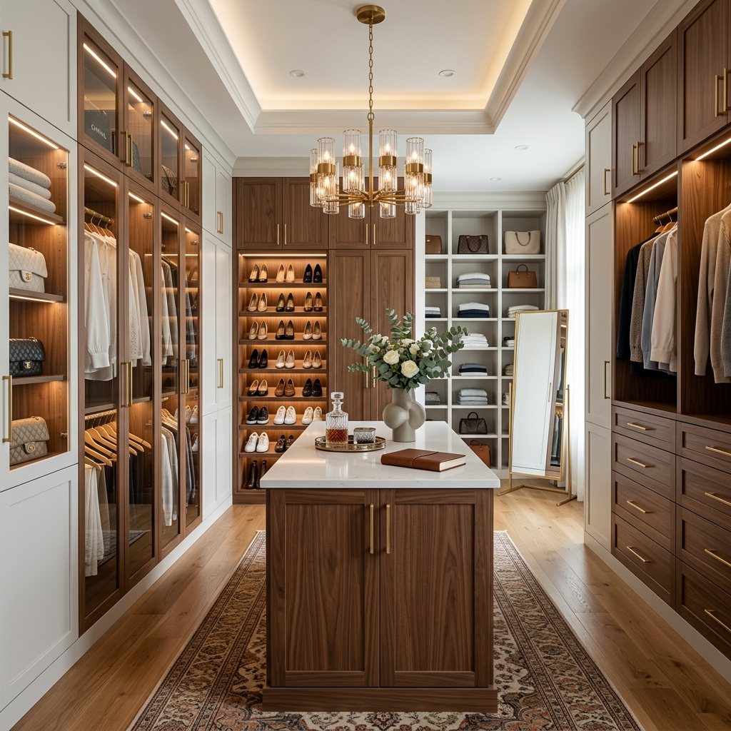 Walk-in et armoires sur mesure