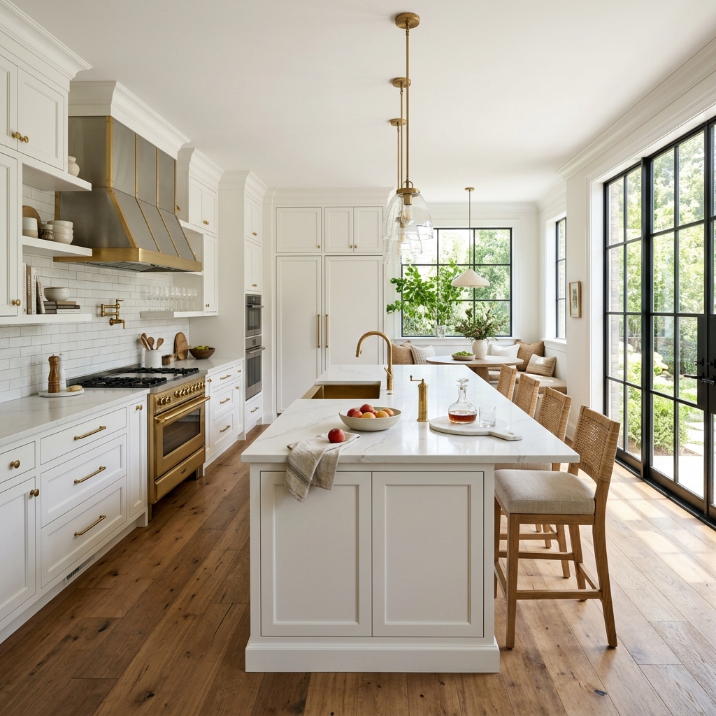 Cuisine sur mesure de luxe